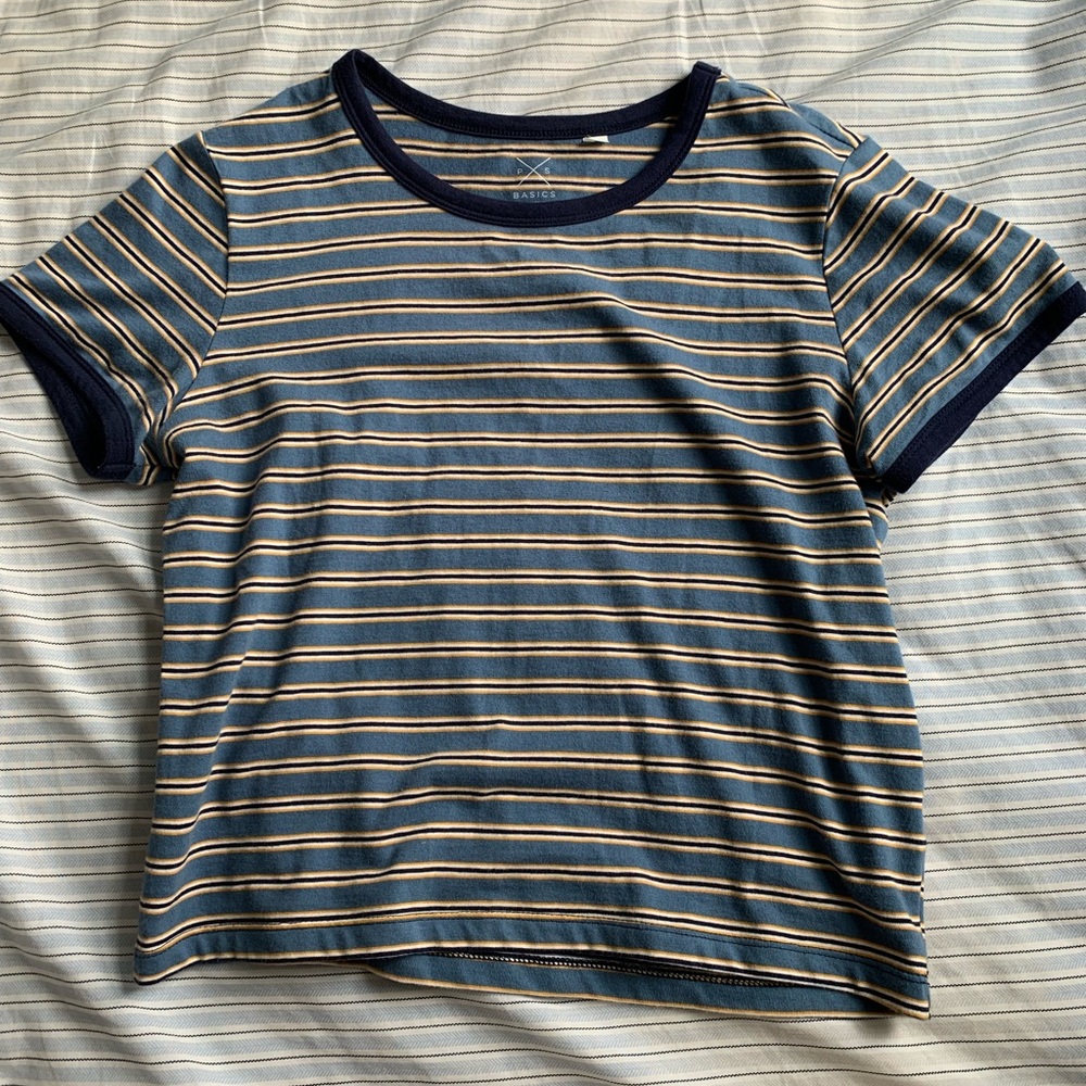 Stripped Crop top